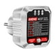 thumbnail image 1 of Probador De Toma De Corriente Enchufe De Pared Eléctrico Buscador De Interruptores Detector De Fase De Verificación De Fase Blanco, 1 of 5
