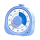 thumbnail image 1 of Temporizador Visual Reloj Despertador para Hornear Gestión del Tiempo para Niños Herramienta de Estudio de Trabajo Azul, 1 of 3