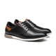 thumbnail image 3 of Zapatos casuales de vestir para hombre Bruno Marc negros talla 10.5W, 3 of 9