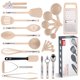 thumbnail image 1 of Juego de utensilios de cocina Kaluns, 24 piezas, nailon y acero inoxidable, 1 of 7