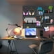 thumbnail image 3 of Kit Organizador de Pared Lansi Negro con Paneles Perforados, Compartimentos, Ganchos y Estantes, 3 of 3