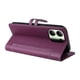 thumbnail image 5 of Premium Wallet Case for Xiaomi Redmi Note 13 4G with Card Slots & Kickstand, Flip Cover Purple, 5 of 6