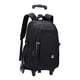 thumbnail image 3 of Mochila Con Ruedas, Portátil, De Nailon, Con 6 Ruedas, Para Viajes De Negocios, Acampadas, Color Verde, 3 of 5