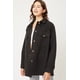 thumbnail image 5 of Shacket Ccwholesalesclothings Jq Fleece Sobredimensionado Negro, 5 of 5