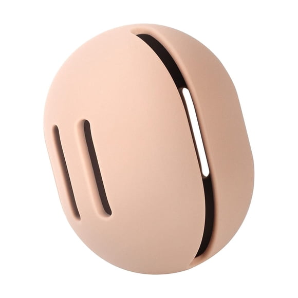 Soporte para esponjas de maquillaje FERYES de silicona irrompible, color caqui