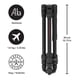 thumbnail image 2 of Trípode para cámara Manfrotto Befree Advanced AS Twist Lock, 2 of 8