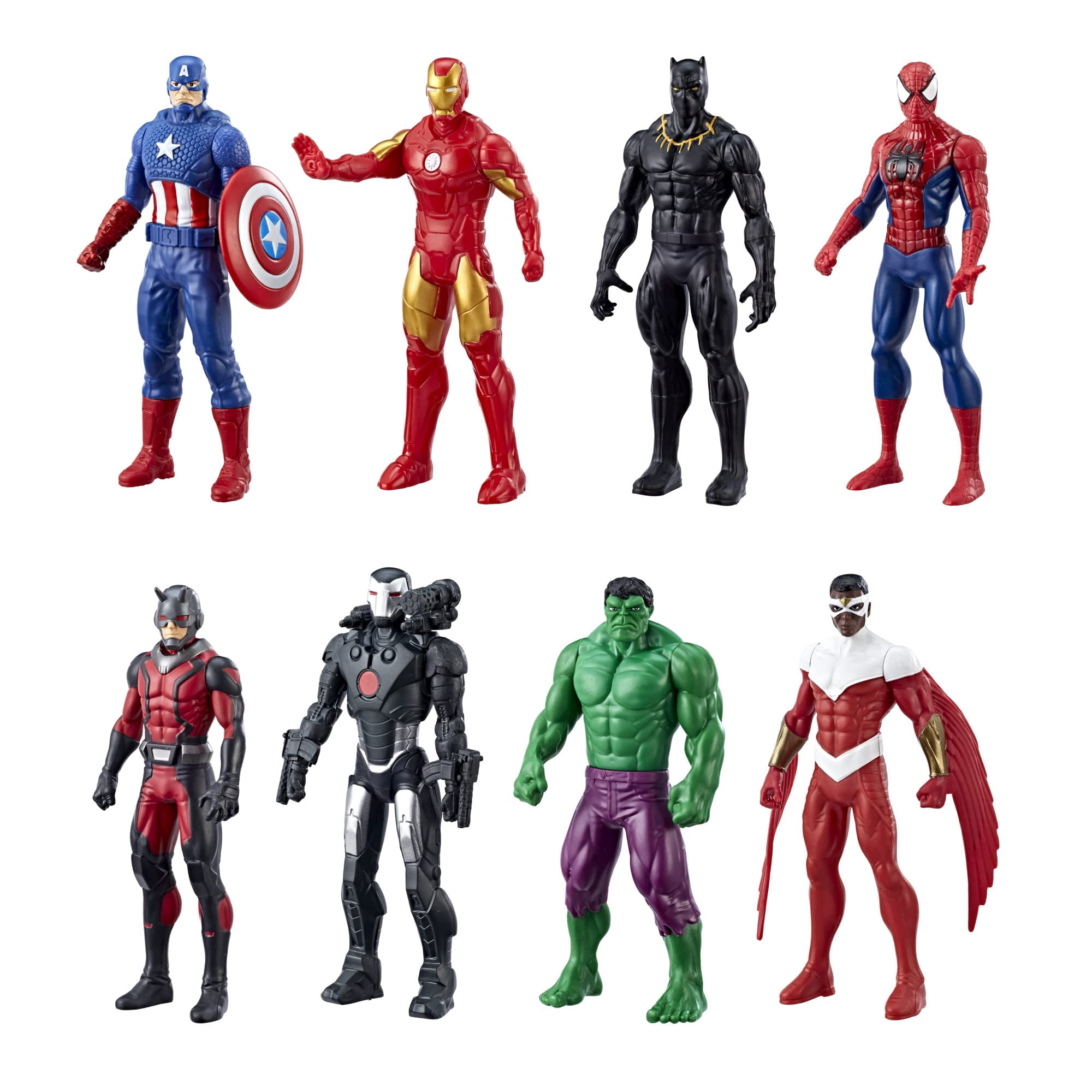 Set De Figuras De Acción Marvel Avengers Ultimate De 6 Pulgadas, Paquete De 8