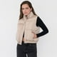 thumbnail image 2 of Parka Mujer Puffa Sin Mangas Beige Corona, 2 of 5
