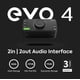 thumbnail image 3 of Interfaz de audio USB Audient EVO 4 con entrada de instrumento JFET, 3 of 9