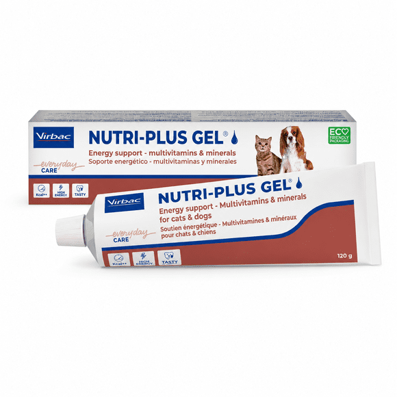 NUTRI PLUS GEL 120g VIRBAC para Perros y Gatos vcto 20/11