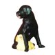 thumbnail image 1 of 1/64 Miniatura Perro Mini Figura Mu?eca Escena Callejera Modelo StyleA Negro Amarillo, 1 of 5