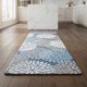 thumbnail image 1 of REGALWOVEN Alfombrillas de Cocina Antifatiga para Suelo, Alfombra de Cocina Ergonómica Acolchada, Alfombrilla de Pie Impermeable Antideslizante de PVC Flor Azul 47" x 17", 1 of 5