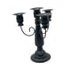 thumbnail image 1 of Candelabro De Metal De 4 Velas Decoración Del Hogar Para Chimenea Comedor Baño Negro, 1 of 5
