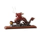 thumbnail image 2 of Estatua De Dragón Feng Shui, Decoración De Mesa De Cerámica Para Oficina, Dormitorio, Estante Rojo, 2 of 5