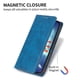 thumbnail image 2 of Funda tipo cartera con bloqueo RFID para Samsung Galaxy A17 Con tapa abatible, portatarjetas, cierre magnético, TPU y soporte Azul, 2 of 6