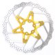 thumbnail image 2 of Disco de Freno a2z ATO-180 Dot Flourish Dorad, 2 of 3