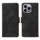 thumbnail image 3 of Carcasa FOXDOCK iPhone 16 Pro de cuero PU, diseño acolchado clásico, protección contra caídas y rayones, 3 of 5
