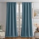 thumbnail image 1 of Cortina Joydeco Velvet con aislamiento térmico 132 x 213 cm, 2 paneles, 1 of 7