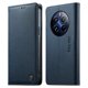 thumbnail image 1 of Funda Billetera de Cuero para [Realme 12 Pro/12 Pro Plus], Bloqueo RFID, Tarjetas y Soporte Azul, 1 of 5