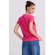 thumbnail image 3 of Polera Mujer Básica Print Fucsia, 3 of 4