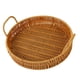 thumbnail image 3 of Canasto Para Servir Alimentos De Mesa Tejida A Mano, Bandeja De Cocina Resistente De Ratán De Imitación, 25cm, 3 of 3