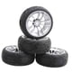 thumbnail image 5 of Paquete De 4 Neumáticos De Goma De 65 Mm Para WLtoys 144001 124018 On/Off Road Car Accs C, 5 of 5