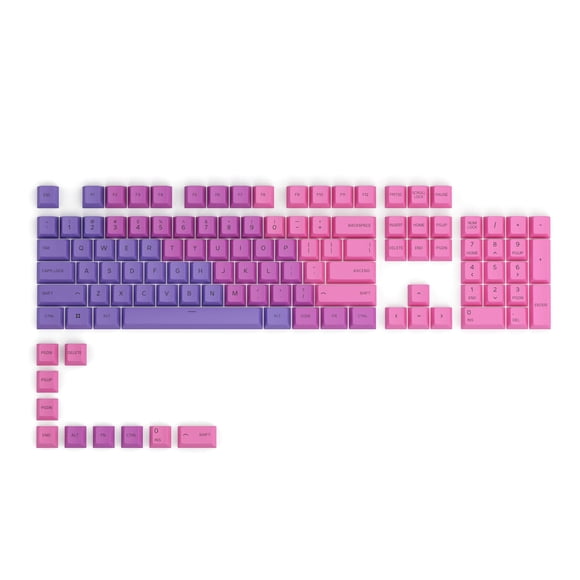 Nebulosa sublimada GPBT de Keycaps Glorious, set de 114 unidades PBT