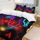 thumbnail image 2 of Skibidi Toilet Bedding Set Duvet Cover Comfortable and Lightweight Cartoon Bedding 3 Piece Bed Set, 2 of 5