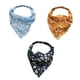 thumbnail image 1 of Pañuelo elástico floral para la cabeza Pañuelo fino de tela floral para mujer Pañuelo triangular Accesorios para el cabello, 1 of 5