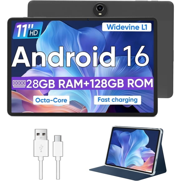 Tablet WXUNJA Android 16 de 11 pulgadas Unisoc T606 Octa Core