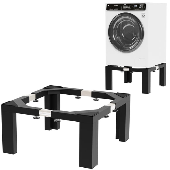 Pedestal de lavandería FAHKNS, resistente, de 30 a 75 cm, con alfombrilla antideslizante