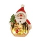 thumbnail image 3 of Decoración De Mesa Navideña De Madera Iluminada Para Escritorio, Sala De Estar, Decoración Navideña, Papá Noel, 3 of 3