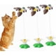 thumbnail image 1 of Colibrí Autoalfombraico Gato Juguete, 360 Grados Giratorio Interactivo Gato Juguete, Colibrí Eléctrico Gato Juguete, Kitten Intelligence Training Pluma Juguetes, Gato Juguetes Varita fo..., 1 of 7