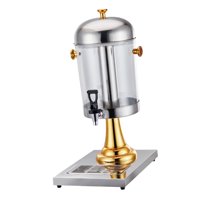 Magideal - Dispensador De Bebidas Con Contenedor De Hielo Contenedor De Botella De Agua De 8 Litros Buffet Jarra De Jugo De Agua Almacenamiento Con Tapa Jarra Di