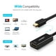 thumbnail image 3 of Cable Adaptador Mini-displayport / Hdmi 4k/30hz 25cm Negro Md112, 3 of 3