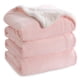 thumbnail image 1 of Manta Bedsure Sherpa de forro polar tamaño king, 270 x 230 cm, color rosa, 1 of 6