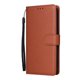 thumbnail image 1 of Funda Cartera para iPhone 14 Pro con Tarjetero, Soporte y Cordón - Protección Marrón, 1 of 5