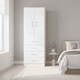 thumbnail image 2 of Closet 2 Puertas 4 Cajones Blanco, 2 of 4