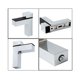 thumbnail image 4 of Soportes flotantes para estantes AWEN ajustables para madera y vidrio x4, 4 of 6