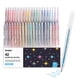 thumbnail image 1 of Juego de bolígrafos de gel Grabie, 42 colores, Rollerball, 1 mm, purpurina, 1 of 8