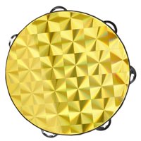 Bothyi - Tambor De Mano De Campana De Pandereta Radiante De Madera De 8 ""Para Ktv, Fiesta, Iglesia A