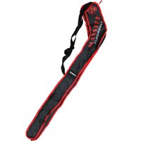 Magideal - Bolsa Para Palos De Hockey Sobre Hielo, Bolsa De Transporte Ligera Para Hombres Y Adultos, Protector, Equipo De Hockey, Bolsa Portátil Para Palos De H Rojo Negro M