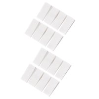 Ioensy - 16 Esponjas De Manicura Profesional Para Salón De Uñas, Uso Doméstico, Herramientas De Arte De Uñas, Color Blanco