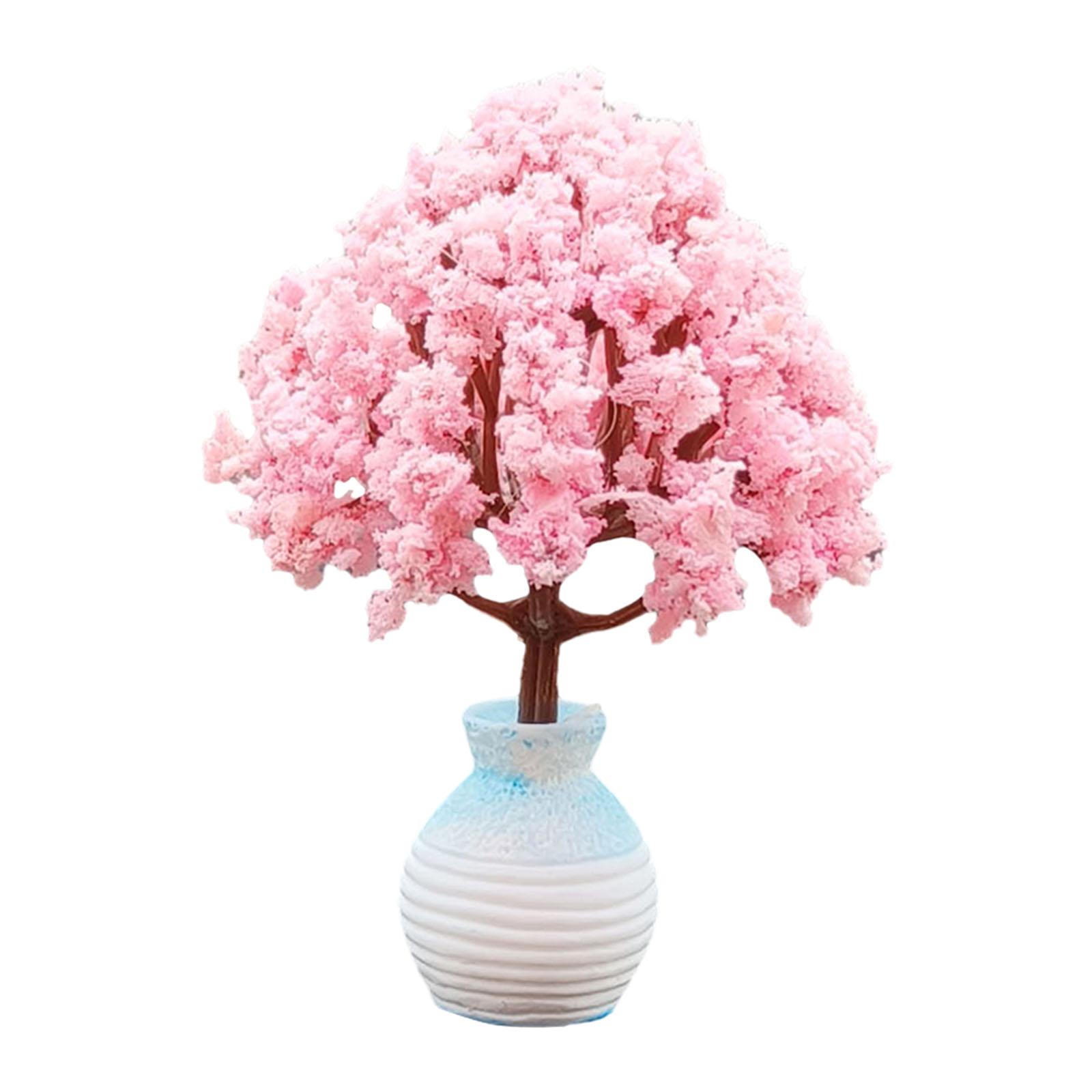 Magideal - Adorno Para Tablero De Instrumentos De Automóvil, Árbol Bonsái Artificial, Modelo De Árbol Artificial Decorativo Para Escritorio, Oficina, Estante, De Estilo F