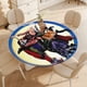 thumbnail image 4 of Hocus Pocus-theme Fitted Round Tablecloths Elastic Edged Table Covers Waterproof Table Cloth for Kitchen Holiday Party Tables Decor 120cm, 4 of 6
