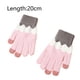thumbnail image 2 of Guantes mágicos de lana de invierno para mujer con pantalla táctil y forro polar cálido para clima frío., 2 of 5