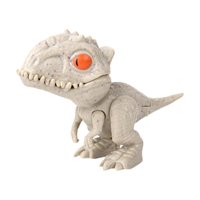 Magideal - Dinosaurio Juguete Figura De Acción Creativa Con Las Flexible Tricky Mano Animal Marioneta De Mano Para Regalos , Indominus Gris