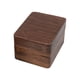 thumbnail image 3 of Joyero De Madera Anillos De Ceremonia De Boda Caja Para Portador Estuche De Viaje Escaparate Blanco, 3 of 5