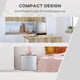 thumbnail image 4 of Minicongelador HOMCOM de 1.1 pies cúbicos para encimera, compacto, vertical, gris, 4 of 9