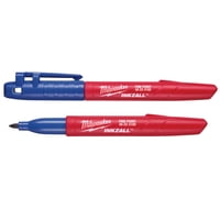 Rotulador Permanente Milwaukee Inkzall Azul Punta Fina De 1 Mm